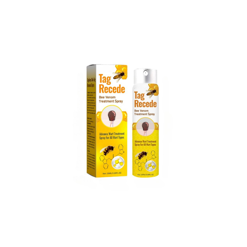 Spray Removedor Natural de Verrugas y Marcas de Piel con Veneno de Abeja