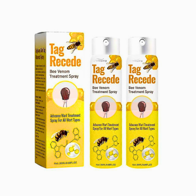 Spray Removedor Natural de Verrugas y Marcas de Piel con Veneno de Abeja