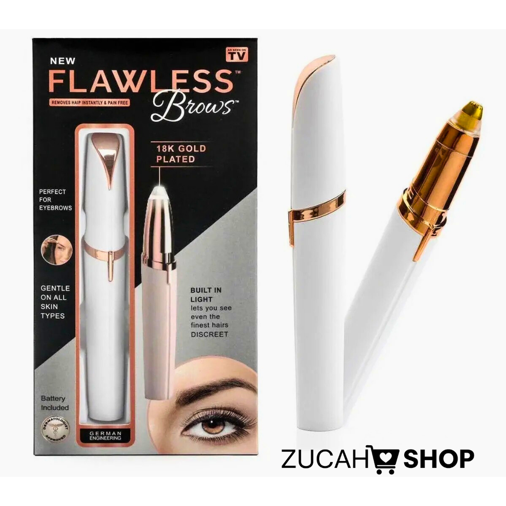Pack FLAWLESS – Depilador Facial + Depilador de Cejas de Alta Precisión